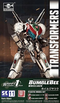 Hasbro Trumpeter Bumblebee Transformers Wheeljack Wrecker SK-11 5'' Action Figure