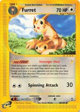 Furret 48 Uncommon Aquapolis Pokemon Near Mint on eBay