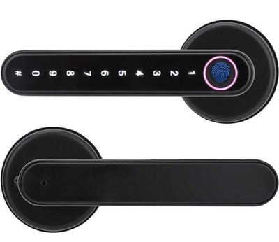 Laxre Fingerprint Smart Lock LA01,Touchscreen Room Door Lock, Digital Lever