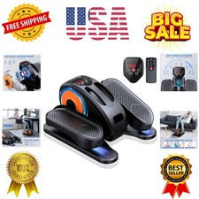 Under Desk Elliptical Machine, Electric Elliptical Leg Exerciser for Seniors ...