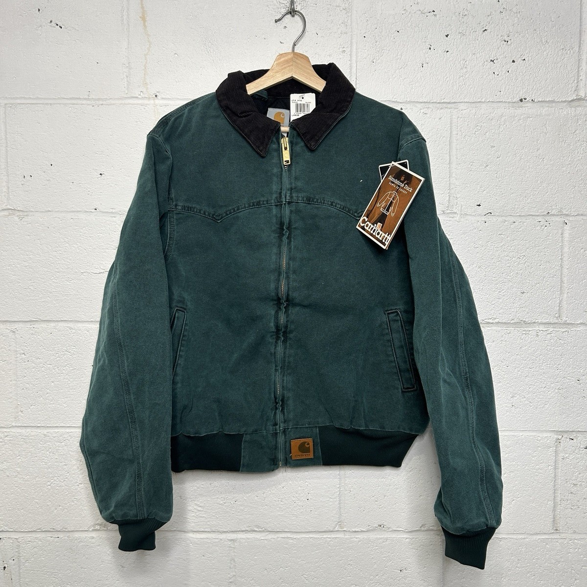 カーハート　サンタフェ　ジャケット　ハンターグリーン Vintage Carhartt Santa Fe Jacket “Hunter Green” J14 HTG Men's
