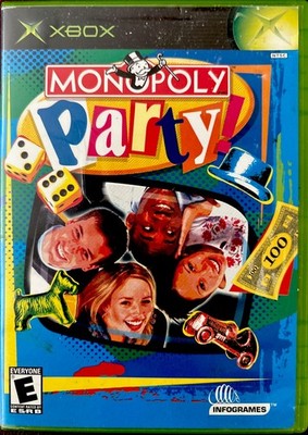 Monopoly Party (Microsoft Xbox, 2002) CIB Tested