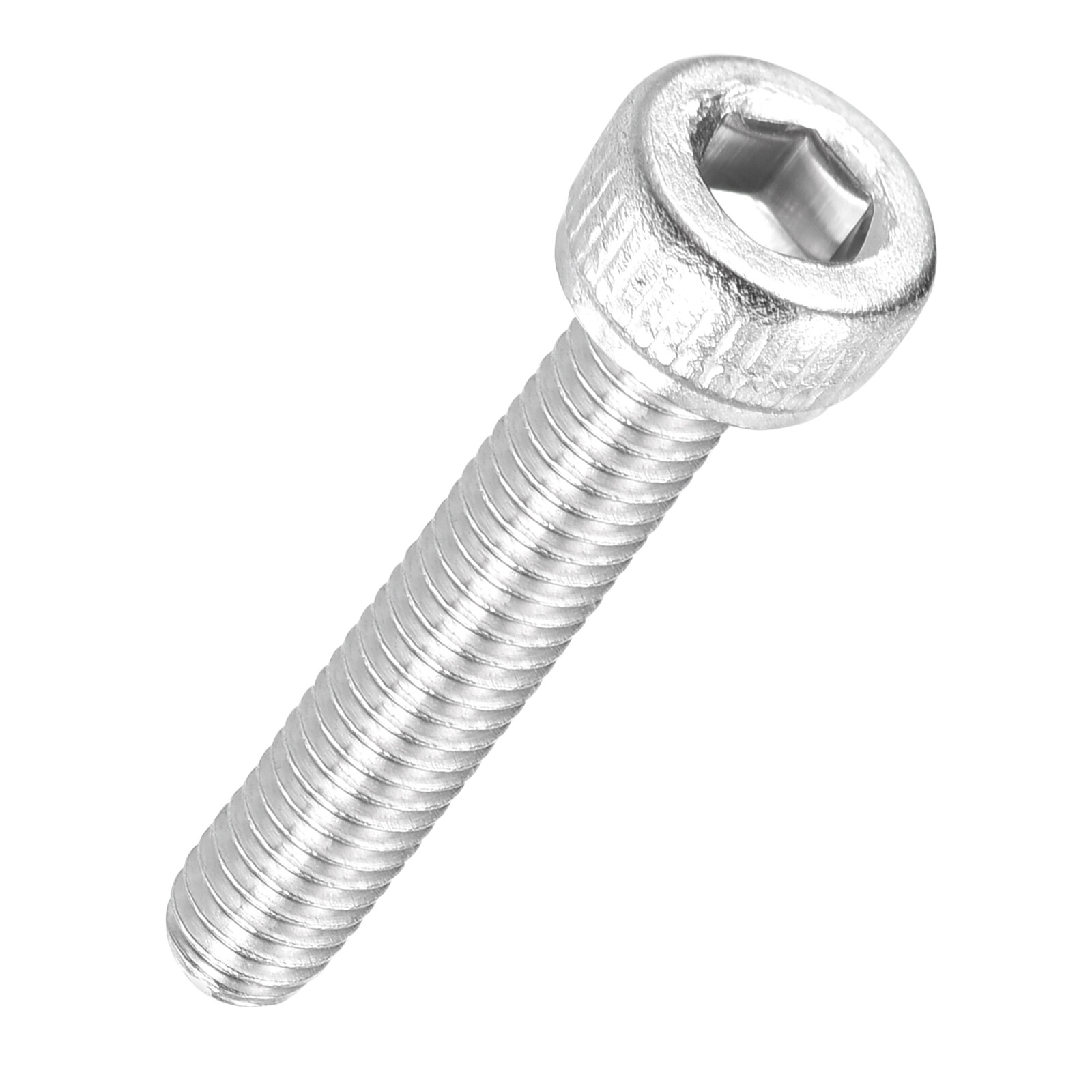 40pcs Socket Head Cap Screws - [M2.5-0.45 x 16mm] 304 Stainless Steel, Silver