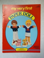 VINTAGE - my very first Paper Doll Book - Golden 1983