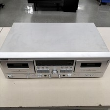  Good TEAC W-1200 Tape recorder double cassette deck Noise Reduction Used