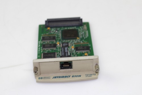 LOT OF 5 HP 610N JETDIRECT 10/100TX J4169A NETWORK CARD PRINT SERVER - 第 1/4 張圖片