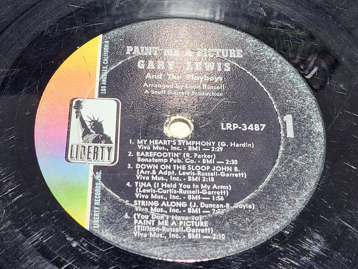 Gary Lewis & The Playboys, Paint Me A Picture, Liberty
