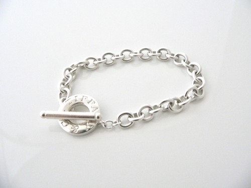 Tiffany \u0026 Co Silver Toggle Bracelet 
