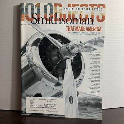 101 Objects That Made America Smithsonian Magazine November 13 ...