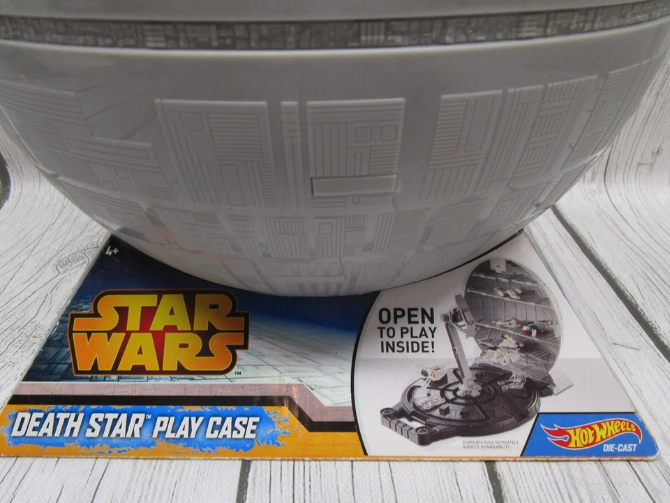 Hot Wheels Star Wars Death Star Portable Play Case Brand NEW Discontinued - Image 2 of 4