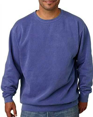 Comfort Colors Sweatshirt Periwinkle Size Large