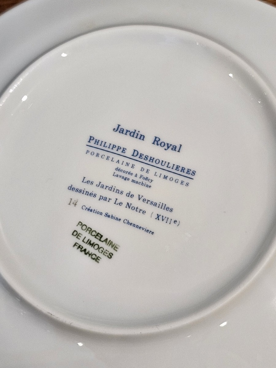 Lot De 6 Coupelles à Dessert Philippe Deshoulières Verre - Très Bon État