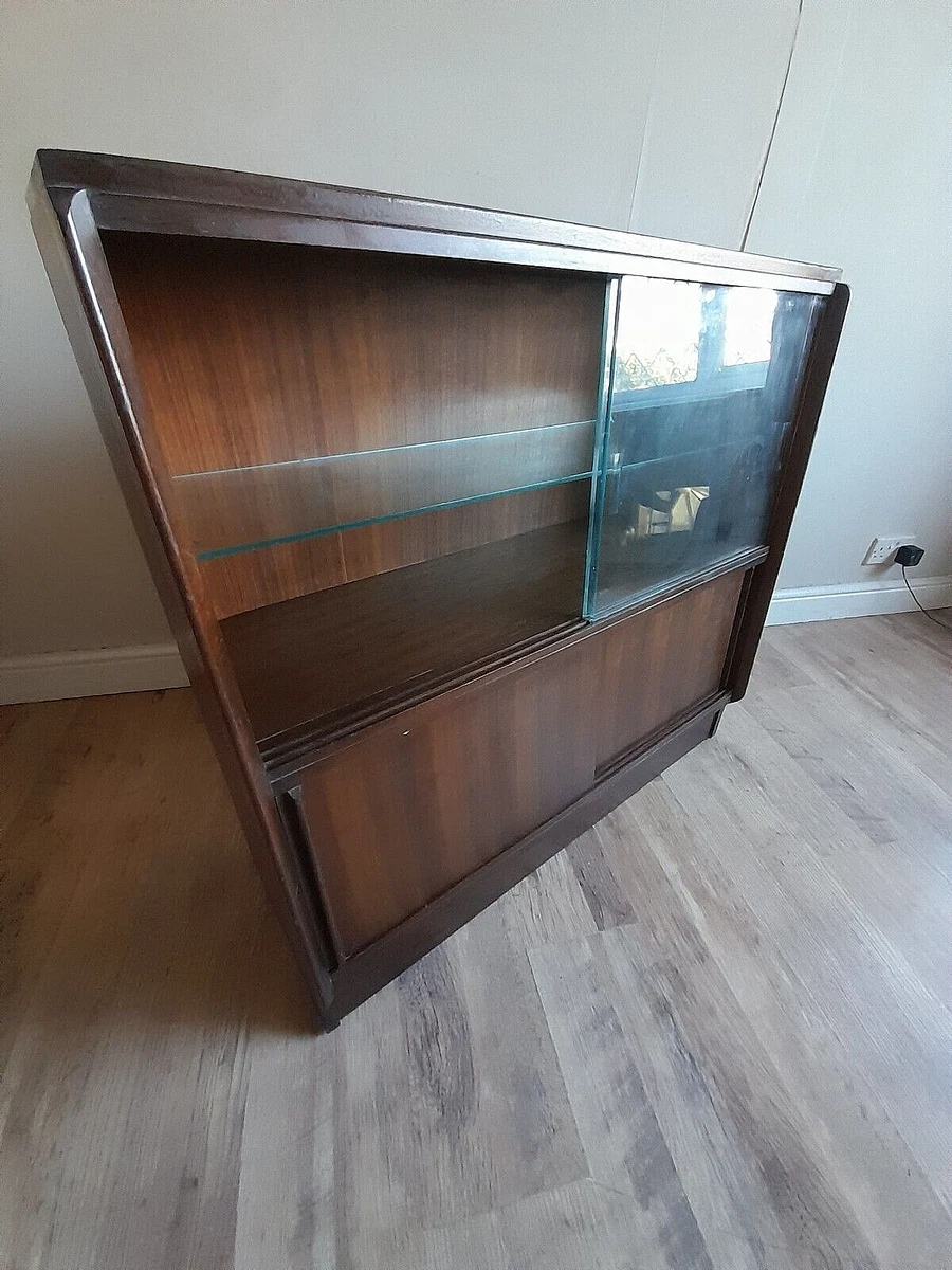 Superb 1960 s G PLAN Mid Century Sliding Door And Glazed Bookcase