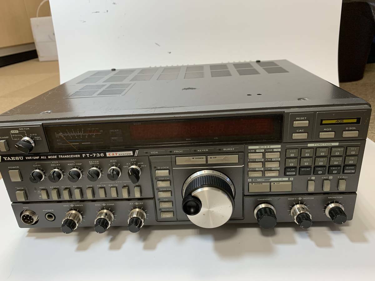 【ジャンク】YAESU FT-736Mトランシーバー ジャンク】YAESU FT-736Mトランシーバー - メルカリ
