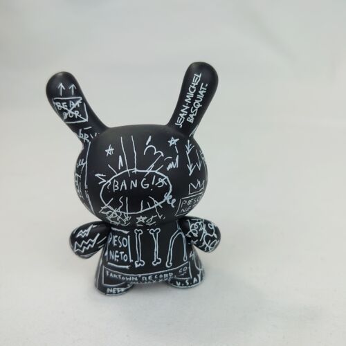 Kidrobot Dunny 3" Jean-Michel Basquiat Test Pressing Beat Drop Art Toy Figure - Picture 3 of 8