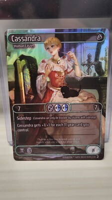 Kryptik TCG WAVE 2 Cassandra Green Border Box Topper -  Holo Genesis Wave 2 NM
