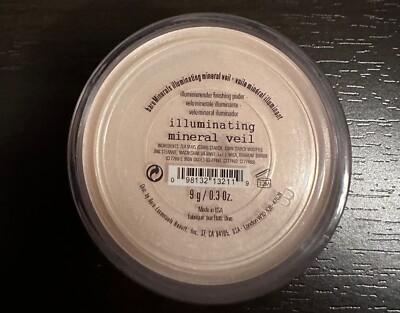 bare Minerals * ILLUMINATING MINERAL VEIL * Finishing Powder Full Size 9g ~ NEW