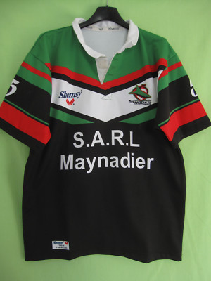 MAILLOT RUGBY R.C BAHO XIII LES GECKOS porté n°2 shirt M EUR 29,90 - FR