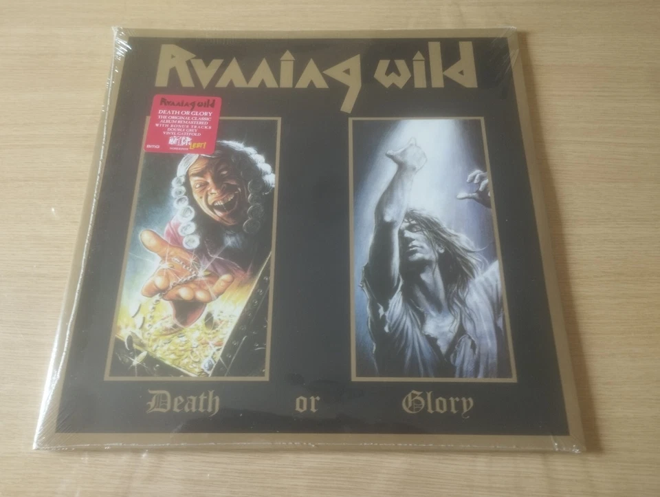 LP  RUNNING  WILD  " DEATH OR GLORY "  2  LP  NEUF  SCELLE  2017 - Photo 2/4