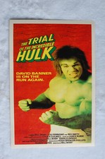 The Trial of the Incredible Hulk Lobby Card Movie Poster Bill Bixby Lou Ferrigno