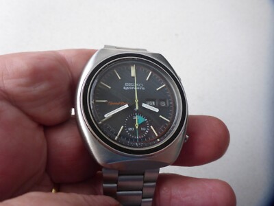 セイコーSeiko 5 Sports Speed Timer 6139-8002 SEIKO 6139-8002 5 Sports Speed-Timer 21J Chronograph Automatic