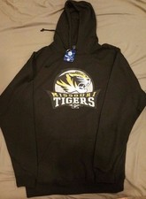 Black Missouri Tigers Hoodie --- New w/ Tags