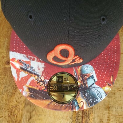 Rare Era 59fifty Baltimore Orioles Star Wars Bounty Hunter  Rare Era 59fifty Baltimore Orioles Star Wars Bount main image 0