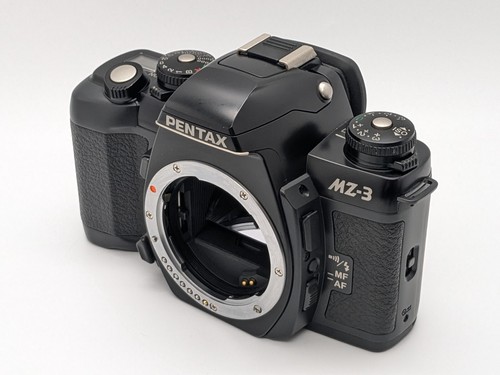 [N MINT Pentax MZ-3 Black SLR Film Camera+100-300mm Lens from Japan - Picture 3 of 21