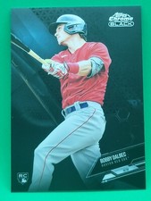 2021 Topps Chrome Black Bobby Dalbec #72 RC BOS Red Sox s;9