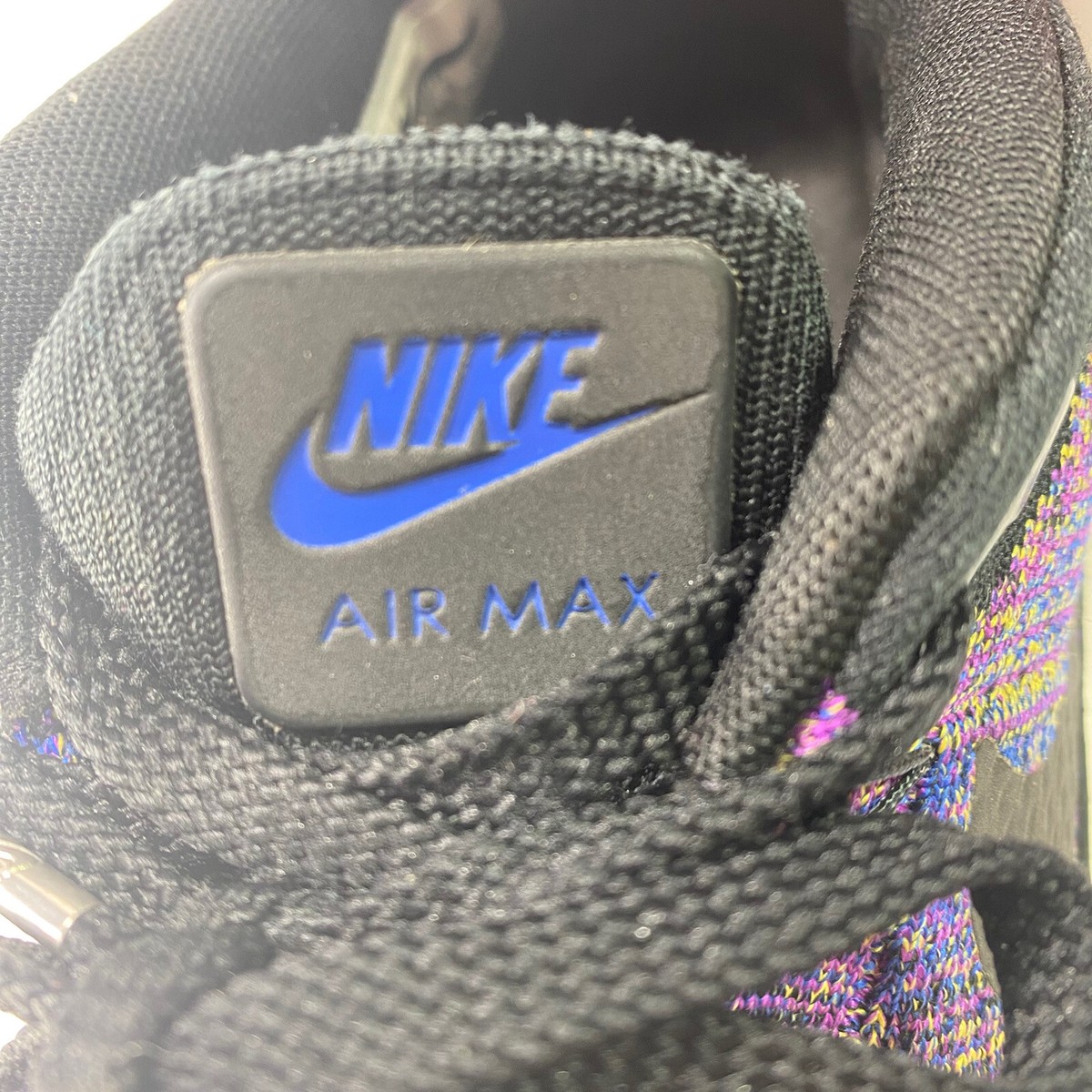 Nike Air 1 Max 1 Flyknit Purple Vivid Purple Blue Men display picture 1