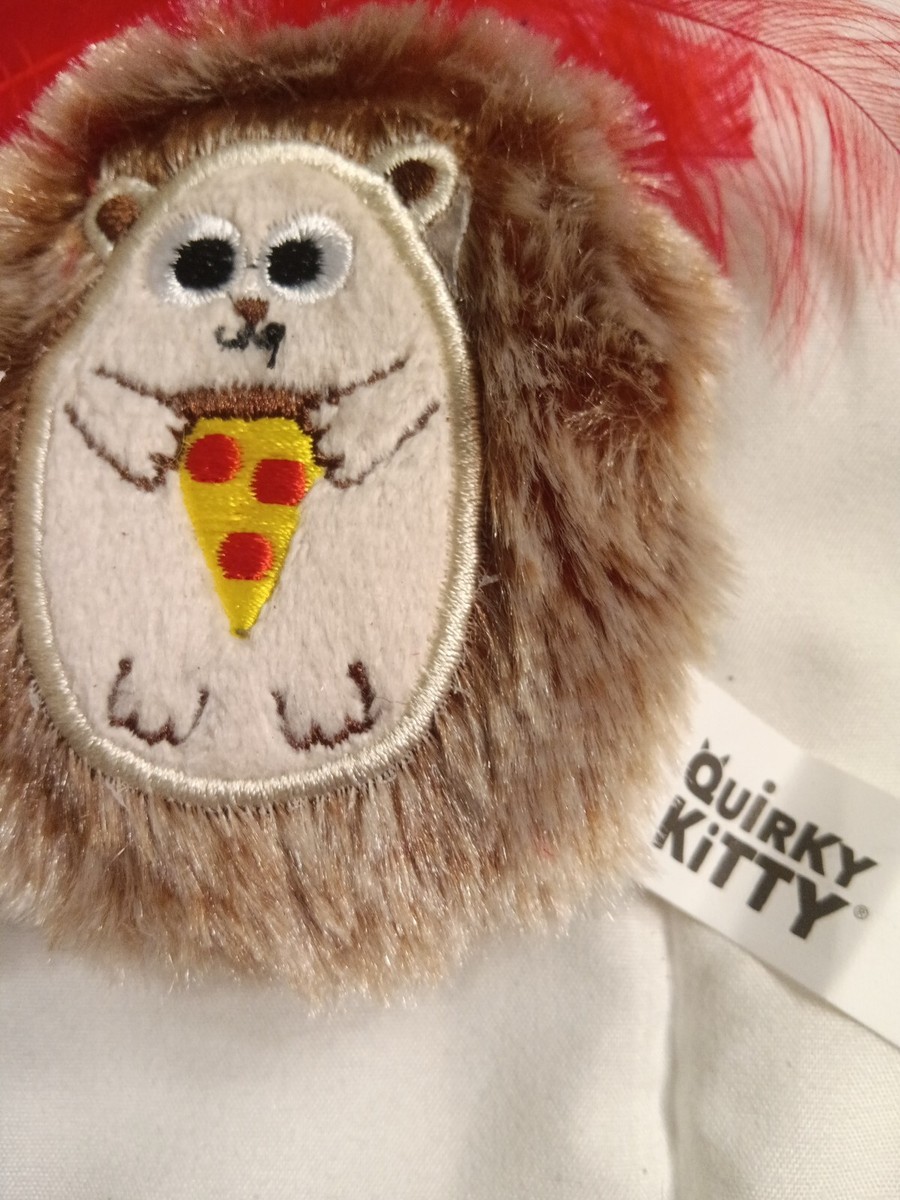 Quirky Kitty Hedge Hog & Pizza 2 pack #A58 | eBay