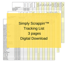 Download Stampin Up Tool Paper Cardstock Master Simply Scrappin Tracking List
