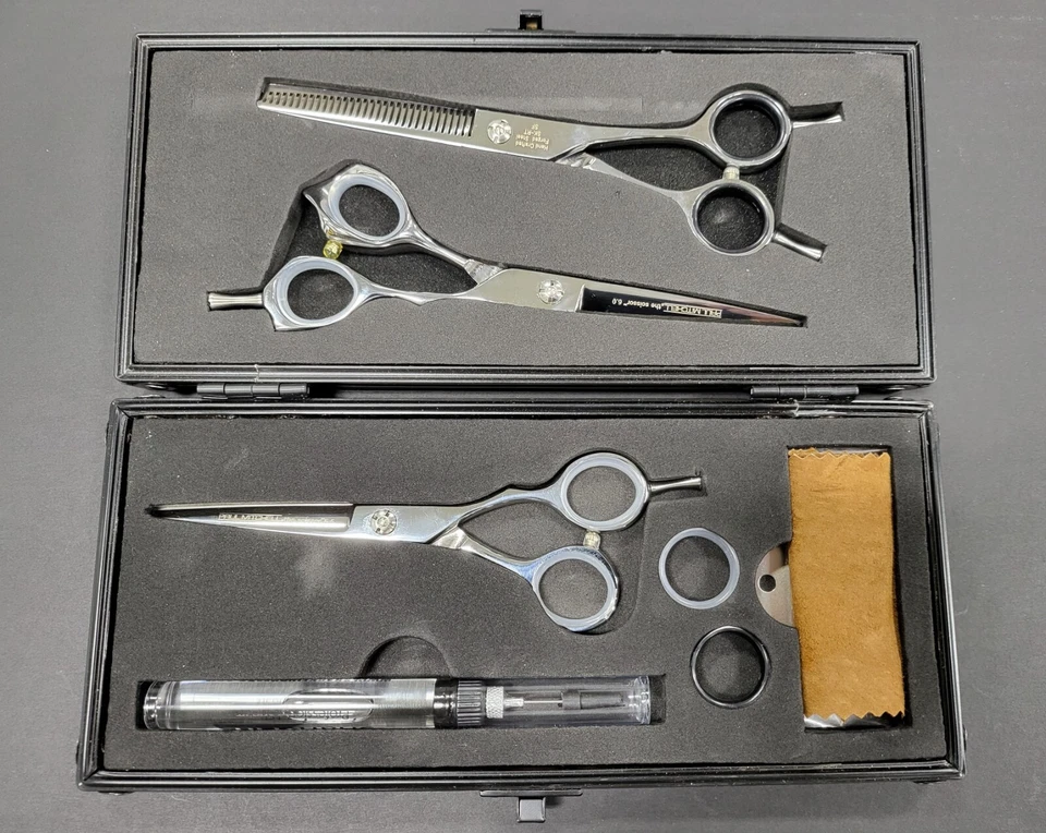 Paul Mitchell Mano Derecha Kit de Cizalla 3 Piezas con Navaja! ¡Nuevo! Foto 3 de 4