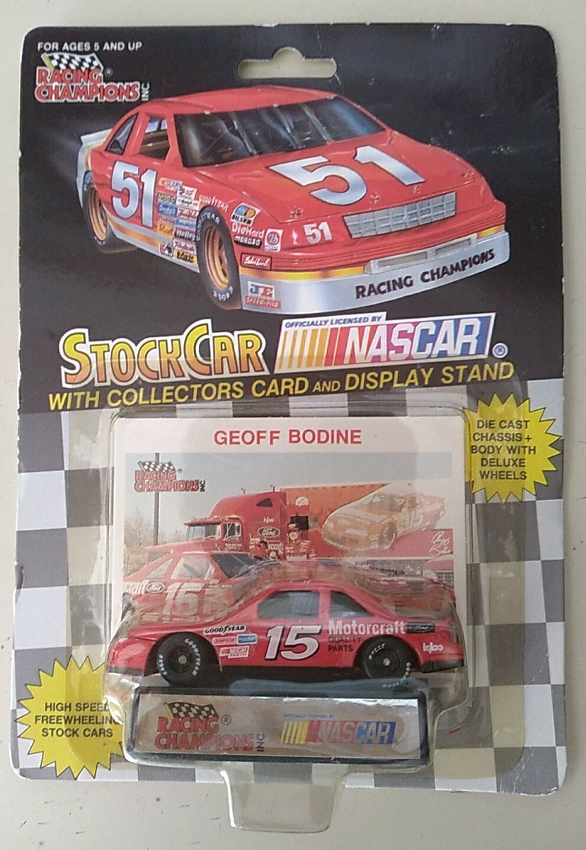 Geoff Bodine #15 Motorcraft 1/64 1992 Racing Champions NASCAR | eBay