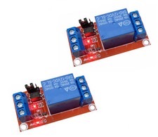 2 Stück     12V Relaiskarte 1xUM Relaisplatine Relais - Fertig Relais Modul