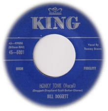 BILL DOGGETT “Honky Tonk (Vocal)” KING (1956)
