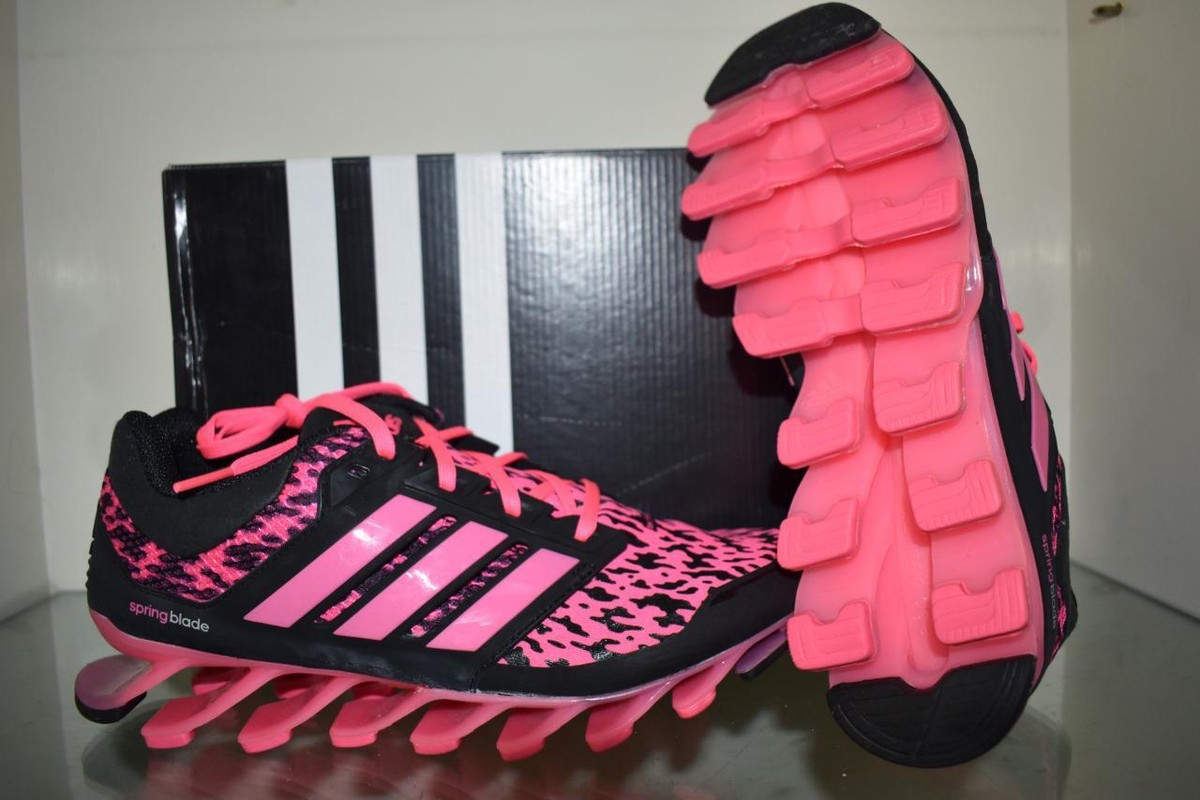 adidas springblade drive cinza e rosa