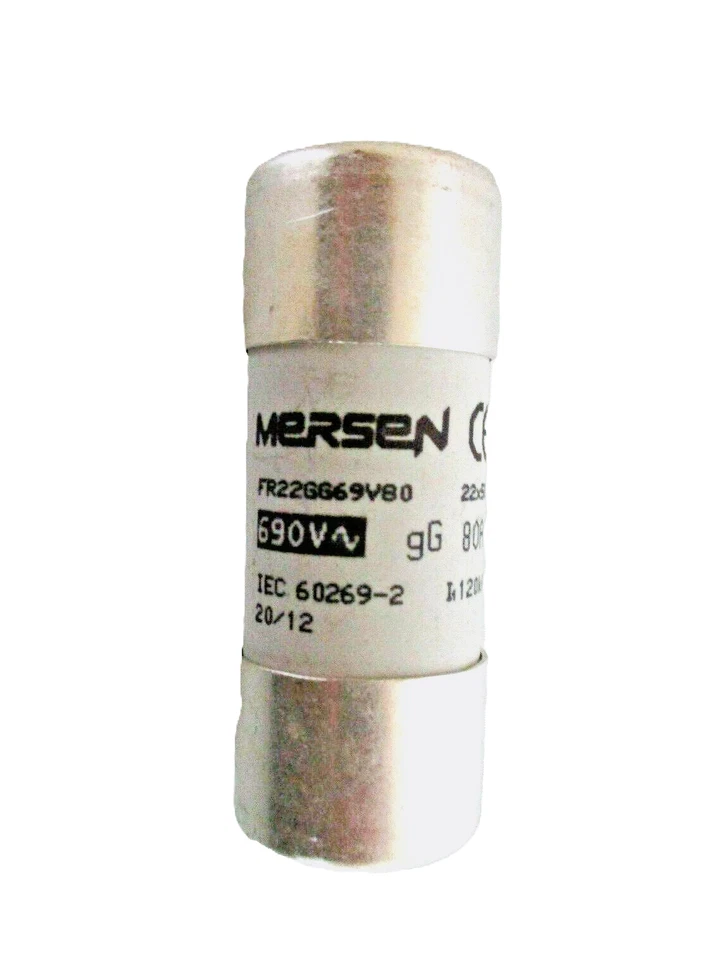 Mersen 22 x 58mm Cylindrical Fuses gG 50A 690VAC