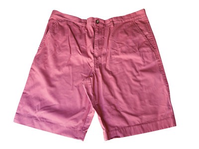 Tommy Hilfiger Shorts Mens W36 Salmon Chino Chinos Classic Fit Casual