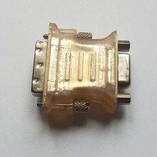 Adaptateur / convertisseur DVI-I mâle (24+5 pins) <=> VGA (15 pins) femelle