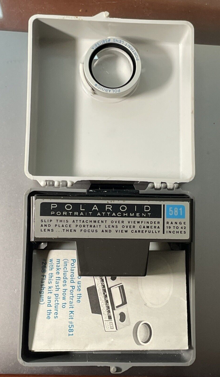 Polaroid Portrait Attachment 471/581 A (Porträtlinse) - Deutsches