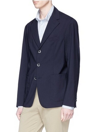 BNWT RRP £770 AUTHENTIC DESIGNER BARENA VENEZIA GREY WOOL JACKET SIZE IT54 UK44 image 8