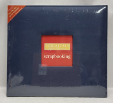 Portafolia Gifted Memories Scrapbooking Album 12x12 Navy Blue - NEW / SEALED