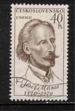Czechoslovakia 1970 SG1873 40h UNESCO - Josef Manes Artist Used
