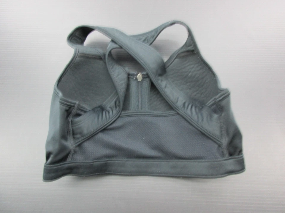 Under Armour Size S Women's Black Front Closure Wire Free Athletic Bra 1A - Image 4 of 4