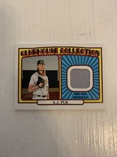 2021 Topps Heritage Clubhouse Collection Relic JERSEY Oakland A's A.J. Puk