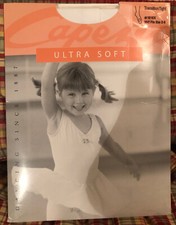 Capezio Little Girls White Ultra Soft Transition Tight Size 2-6  1816X 