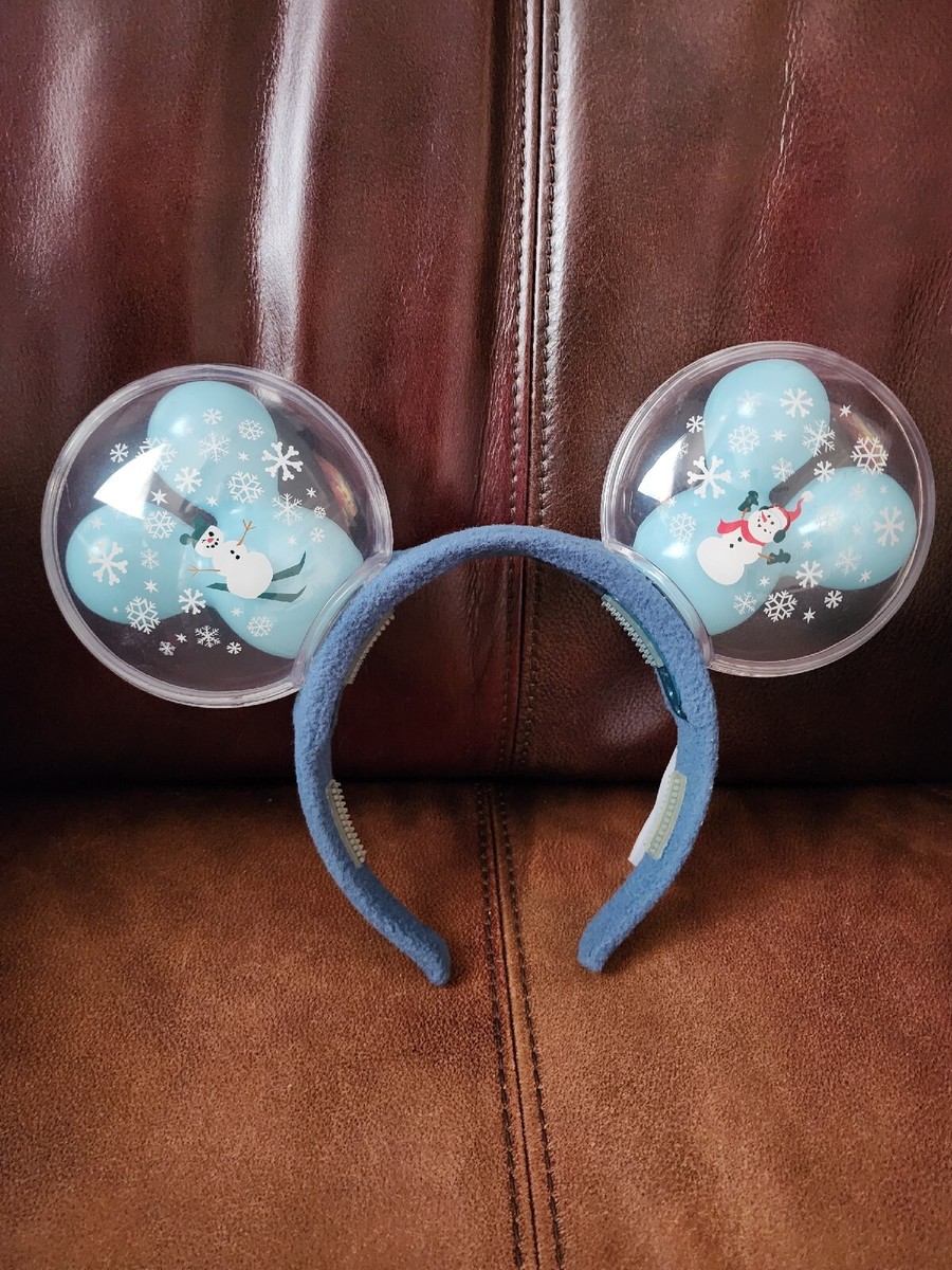 Disney Parks Snow Much Fun! Mickey Mouse Balloons Light Up  display picture 1