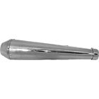 2FastMoto Chrome 17" Shorty Reverse Cone Megaphone Exhaust Muffler 80-84030