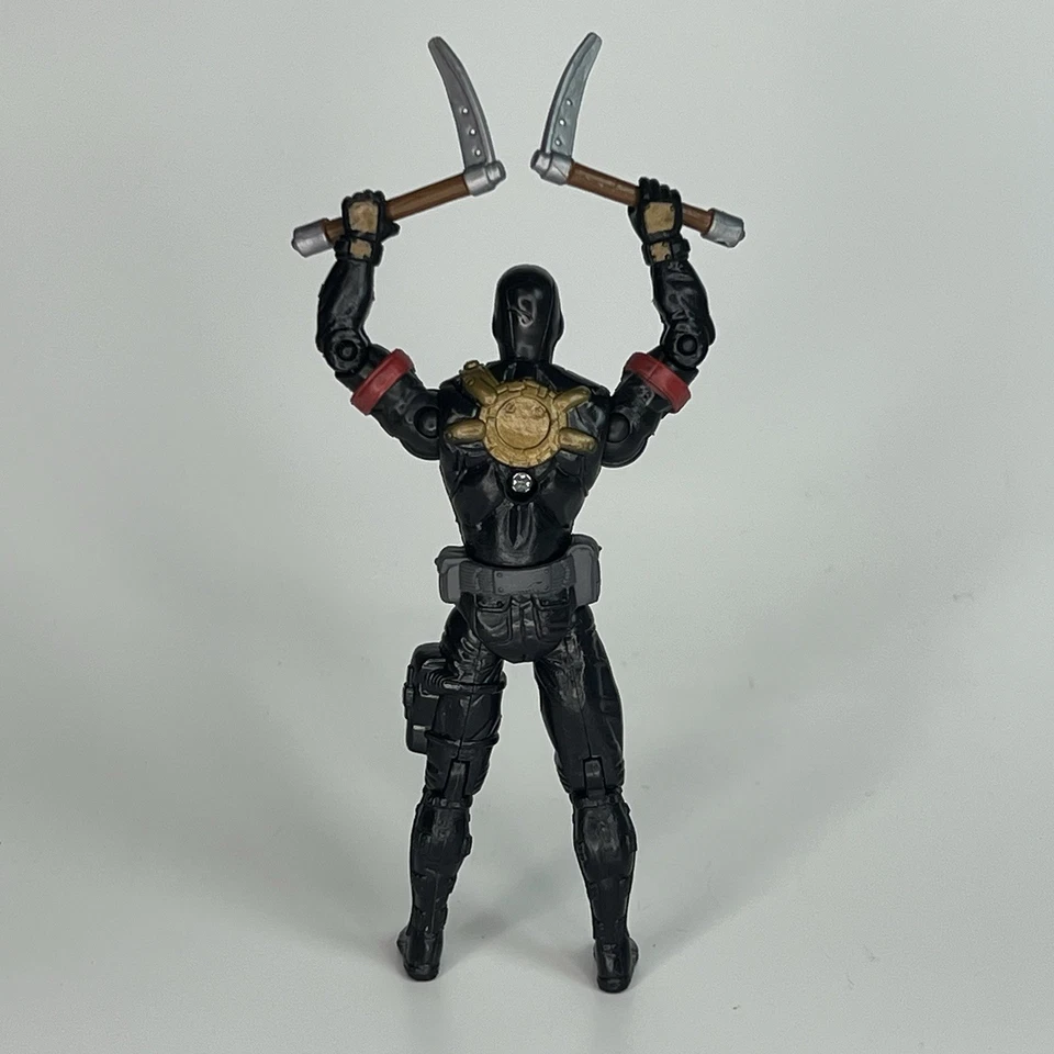 "Figura completa GI Joe Black Dragon Ninja v2 2005 1:18 3-3/4"" a 4"" Cobra" Foto 4 de 4